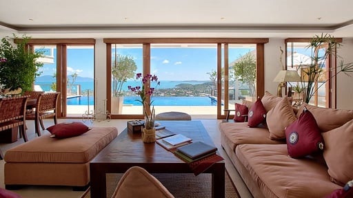 Villa Ban Lealay Living room