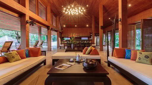 Villa Ban Mekkala Living room