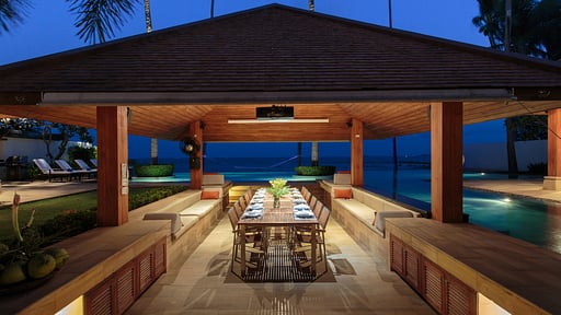 Villa Ban Mekkala Dining area 2