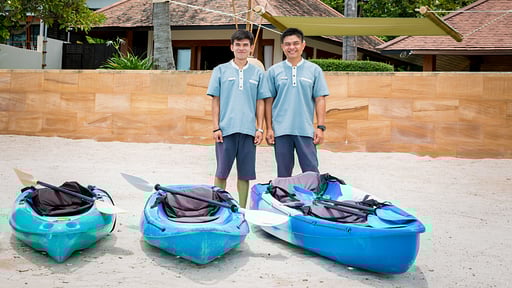 Villa Ban Mekkala Villa staff