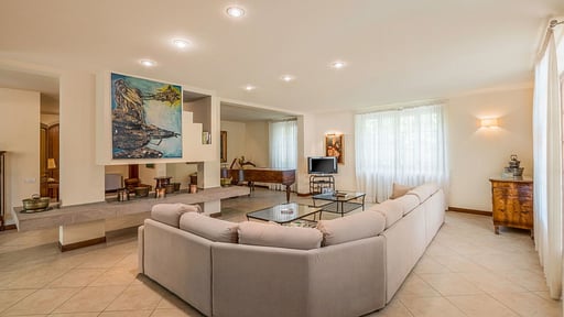 Villa Bandellina Woonkamer