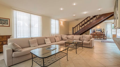 Villa Bandellina Woonkamer