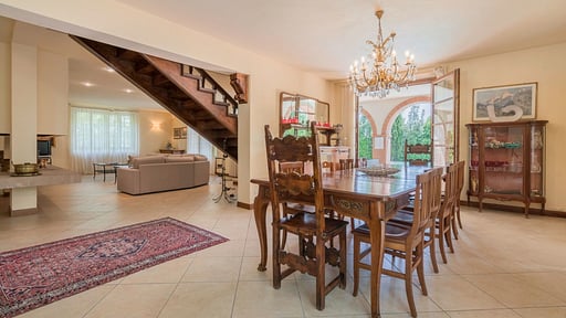 Villa Bandellina Eethoek