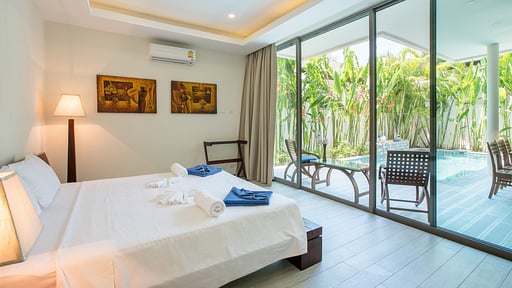 Villa Bangka Camera da letto 1