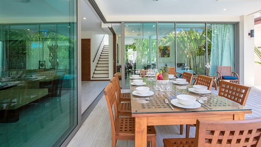 Villa Bangka Zona pranzo