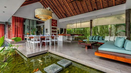 Villa Banyu Living room
