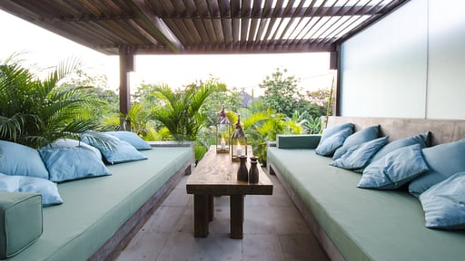 Villa Baraka Rooftop lounge
