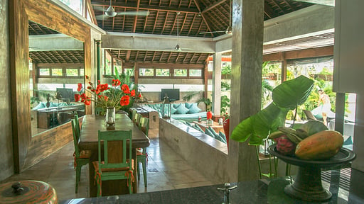Villa Baraka Dining area