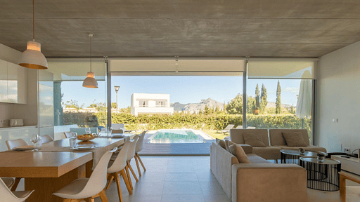 Villa Barcares Suit Zona de comedor