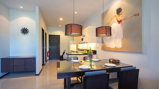 Villa Basu Dining area