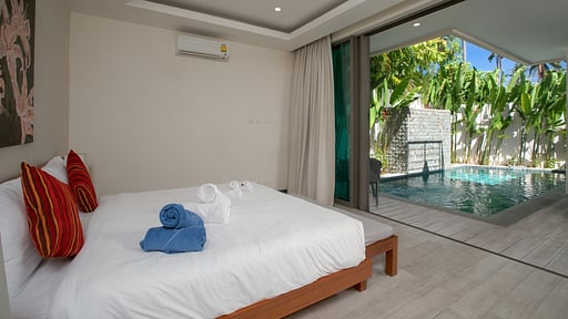 Villa Bawal Schlafzimmer 1