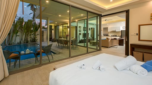 Villa Bawal Schlafzimmer 1