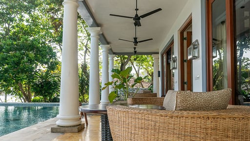 Villa Bawana Terrasse