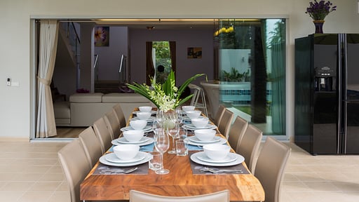 Villa Baylis Zona de comedor