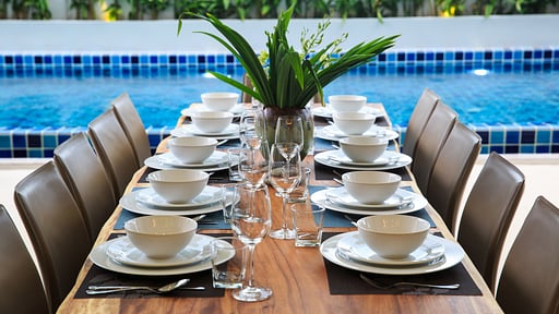 Villa Baylis Zona de comedor