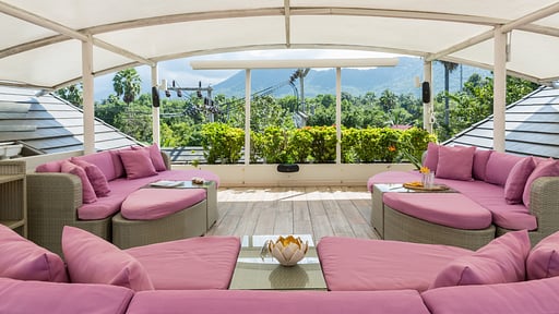 Villa Baylis Salón en la azotea