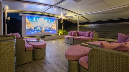 Villa Baylis Salón en la azotea