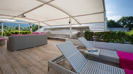 Villa Baylis Salón en la azotea