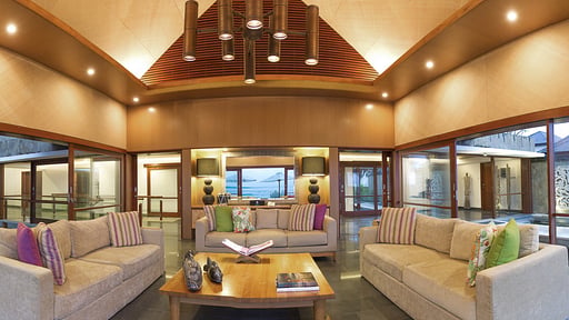Villa Bayu Gita Beachfront Living room