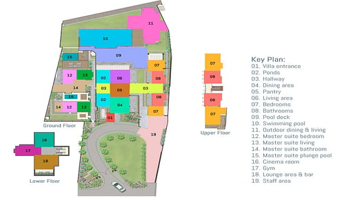 Villa Bayu Gita Beachfront Floor plan
