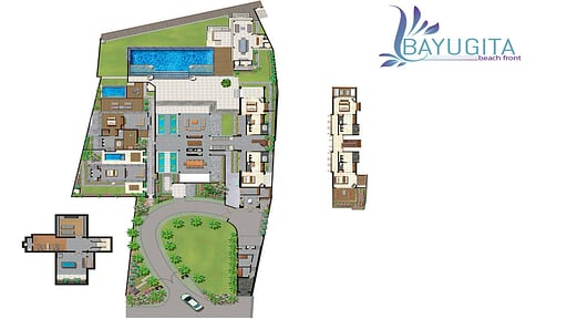 Villa Bayu Gita Beachfront Floor plan
