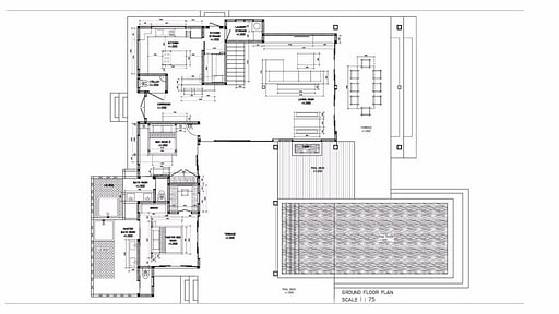 Villa Bayu Segara Floor plan