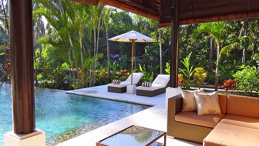 Villa Bayu Segara Swimming pool