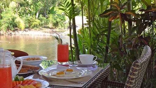 Villa Bayu Segara Dining area