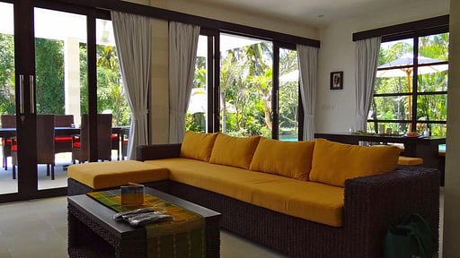 Villa Bayu Segara Living room