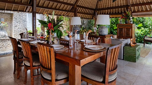Villa Bayu Salle à manger 1