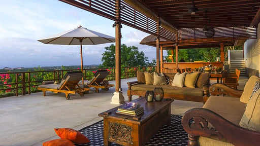 Villa Bayu Terrasse 2