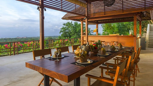 Villa Bayu Salle à manger 2