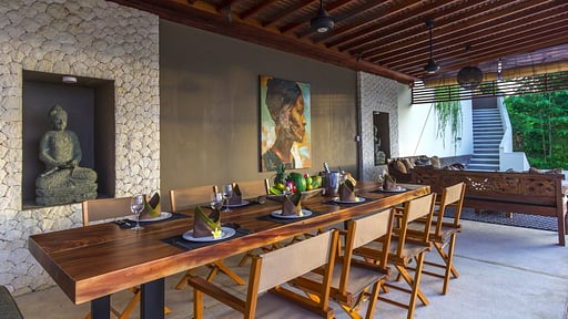 Villa Bayu Salle à manger 2