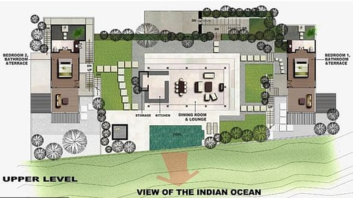Villa Bayu Plan