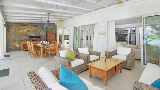 Villa Beach 4 Woonkamer