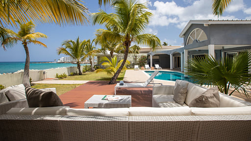 Villa Beach Secrets Terrasse