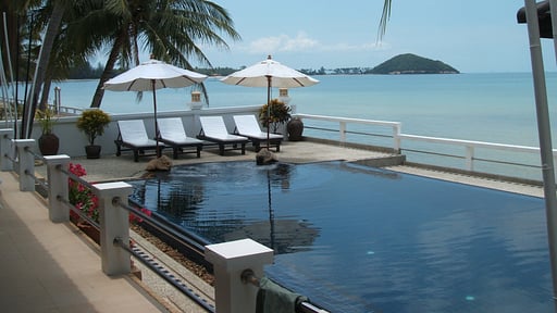Villa Beachfront Swimming pool