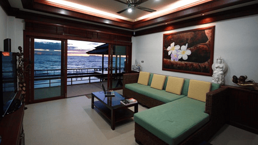 Villa Beachfront Living room