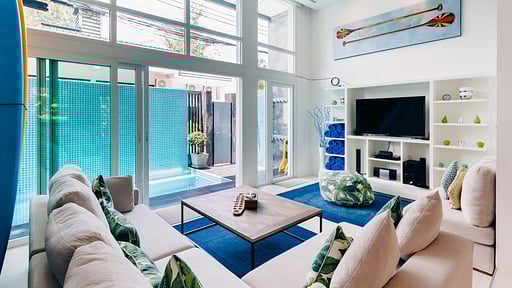 Villa Beachside Woonkamer 1