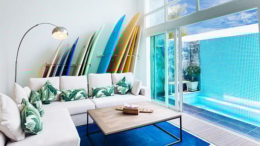 Villa Beachside Woonkamer 1