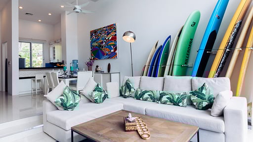 Villa Beachside Woonkamer 1