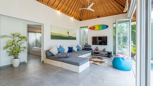 Villa Becca Seminyak Living room