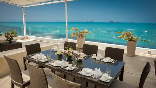 Villa Beige Zona de comedor