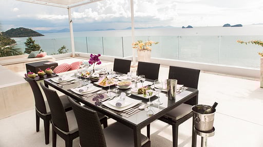 Villa Beige Zona de comedor