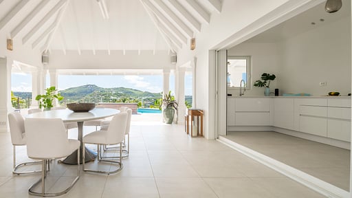 Villa Bel Air Dining area