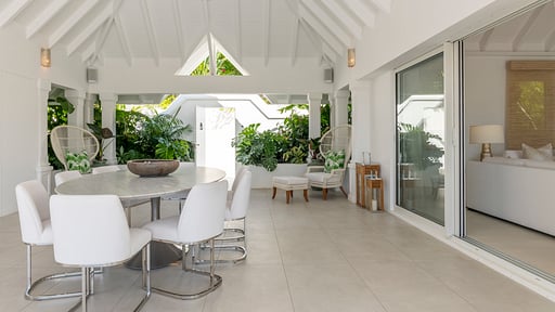 Villa Bel Air Dining area