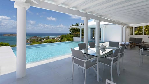 Villa Bel Ombre Dining area