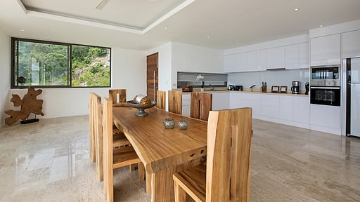 Villa BelAir Dining area