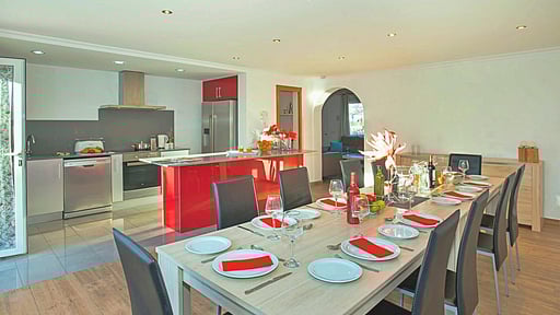 Villa Belgica 11 Dining area