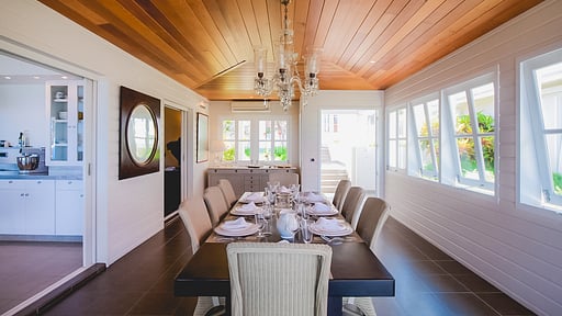 Villa Belle Bague Dining area
